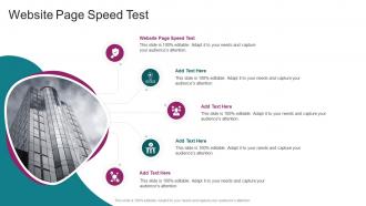 Website Page Speed Test In Powerpoint And Google Slides Cpb