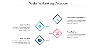 Website ranking category ppt powerpoint presentation professional mockup cpb