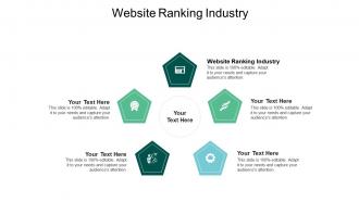 Website ranking industry ppt powerpoint presentation ideas slideshow cpb