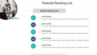 Website Ranking List In Powerpoint And Google Slides Cpb