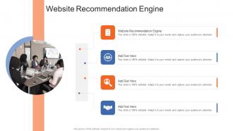 Website Recommendation Engine In Powerpoint And Google Slides Cpb