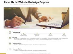 Website Redesign Proposal Powerpoint Presentation Slides