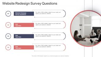 Website Redesign Survey Questions In Powerpoint And Google Slides Cpb
