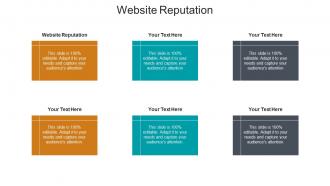 Website reputation ppt powerpoint presentation pictures cpb