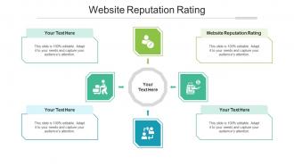 Website Reputation Rating Ppt Powerpoint Presentation Professional Example Cpb
