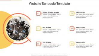Website Schedule Template In Powerpoint And Google Slides Cpb