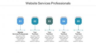 Website services professionals ppt powerpoint presentation tips cpb