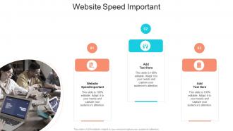 Website Speed Important In Powerpoint And Google Slides Cpb