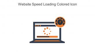 Website Speed Loading Colored Icon In Powerpoint Pptx Png And Editable Eps Format
