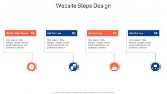 Website Steps Design In Powerpoint And Google Slides Cpb