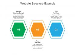 Website structure example ppt powerpoint presentation pictures slide portrait cpb