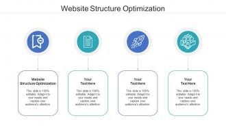 Website structure optimization ppt powerpoint presentation infographic template structure cpb