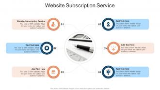 Website Subscription Service In Powerpoint And Google Slides Cpb