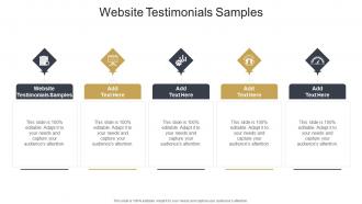 Website Testimonials Samples In Powerpoint And Google Slides Cpb