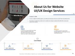 Website UIUX Design Proposal Powerpoint Presentation Slides