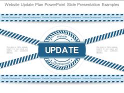 Website update plan powerpoint slide presentation examples