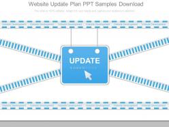 Website update plan ppt samples download