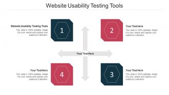 Website Usability Testing Tools Ppt Powerpoint Presentation Ideas Summary Cpb