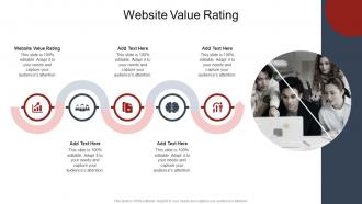 Website Value Rating In Powerpoint And Google Slides Cpb