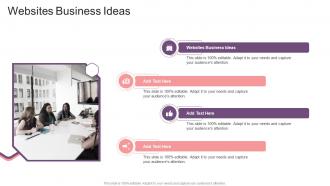 Websites Business Ideas In Powerpoint And Google Slides Cpb