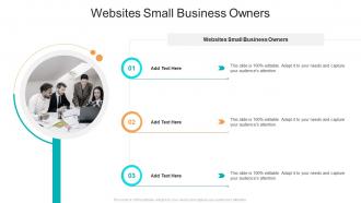 Websites Small Business Owners In Powerpoint And Google Slides Cpb