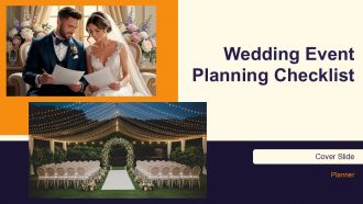 Wedding Event Planning Checklist PPT Example AT