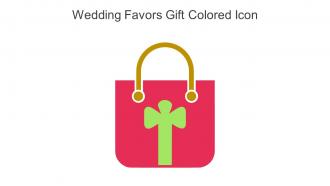 Wedding Favors Gift Colored Icon In Powerpoint Pptx Png And Editable Eps Format