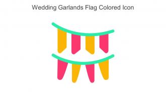 Wedding Garlands Flag Colored Icon In Powerpoint Pptx Png And Editable Eps Format