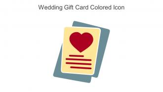 Wedding Gift Card Colored Icon In Powerpoint Pptx Png And Editable Eps Format