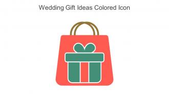 Wedding Gift Ideas Colored Icon In Powerpoint Pptx Png And Editable Eps Format