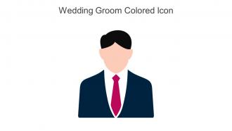 Wedding Groom Colored Icon In Powerpoint Pptx Png And Editable Eps Format