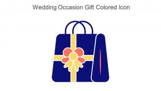 Wedding Occasion Gift Colored Icon In Powerpoint Pptx Png And Editable Eps Format