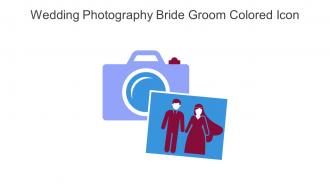 Wedding Photography Bride Groom Colored Icon In Powerpoint Pptx Png And Editable Eps Format