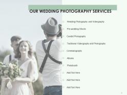 Wedding Photography Proposal Template Powerpoint Presentation Slides