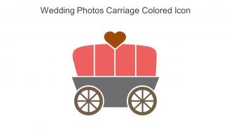 Wedding Photos Carriage Colored Icon In Powerpoint Pptx Png And Editable Eps Format