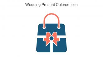 Wedding Present Colored Icon In Powerpoint Pptx Png And Editable Eps Format