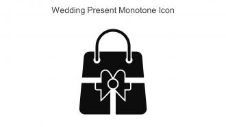 Wedding Present Monotone Icon In Powerpoint Pptx Png And Editable Eps Format