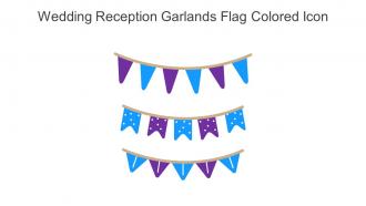 Wedding Reception Garlands Flag Colored Icon In Powerpoint Pptx Png And Editable Eps Format