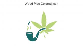 Weed Pipe Colored Icon In Powerpoint Pptx Png And Editable Eps Format