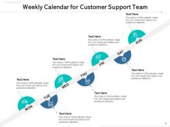 Weekly calendar business development customer relationship sales team
