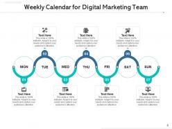 Weekly calendar business development customer relationship sales team