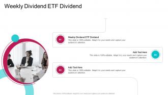 Weekly Dividend Etf Dividend In Powerpoint And Google Slides Cpb