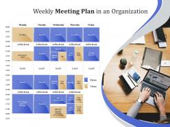 Weekly Meeting Plan In An Organization