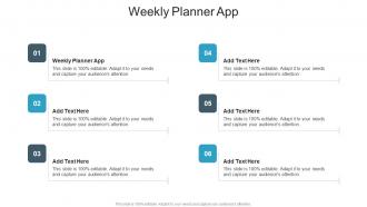Weekly Planner App In Powerpoint And Google Slides Cpb