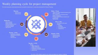 Weekly Planning Cycle For Project Management