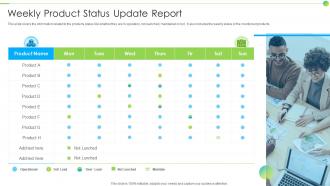 Weekly Product Status Update Report