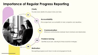 Weekly Progress Reports Summarizing Past Present And Future Tasks PPT Graphics AT Images Visual
