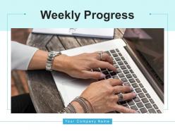 Weekly progress target performance functions gantt chart