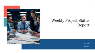Weekly Project Status Report PPT Information AT