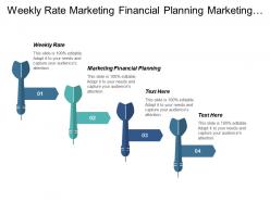 Weekly rate marketing financial planning marketing financial planning cpb